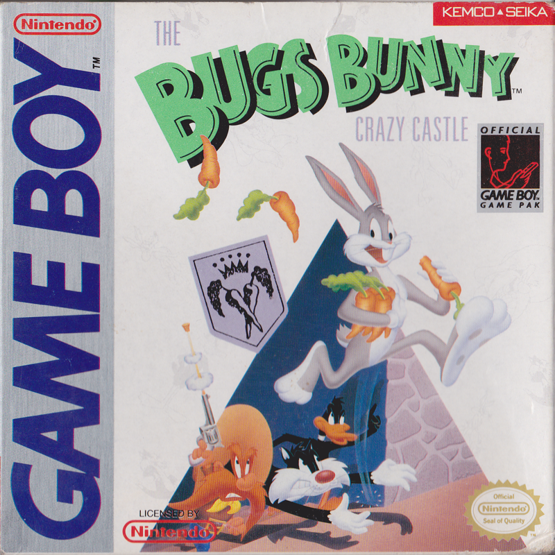 Bugs Bunny Crazy Castle [Player's Choice] box art for GameBoy